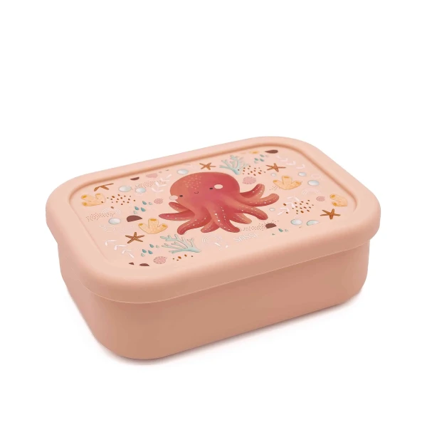 SASSI SILIKÓNOVÝ DESIATOVÝ BOX - OCTOPUS