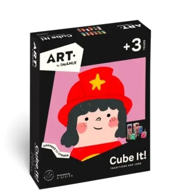 IMANIX STAVEBNÉ KOCKY ART CUBE IT - TRADITIONS AND JOBS