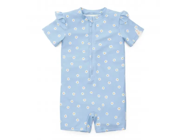 Little Dutch Plavky krátky rukáv Daisies Blue veľ. 74/80