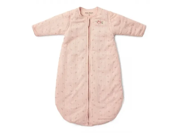Little Dutch Spací vak s oddeliteľnými rukávmi 70 cm Pure Blossom
