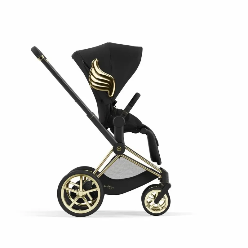 CYBEX e PRIAM by Jeremy Scott WINGS  športový kočík s podvozkom GOLD