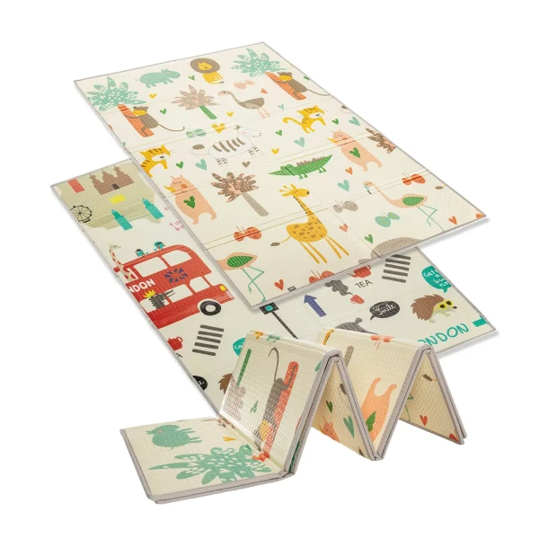 Zopa Multifunkčná penová skladacia podložka obojstranná 180x120, Savana