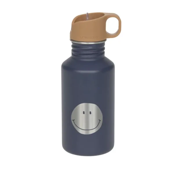 Lässig Bottle Stainless Steel Little Gang smile navy