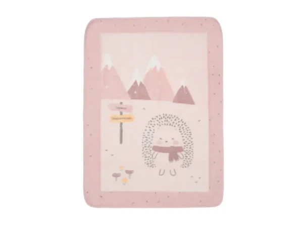 KikkaBoo Detská deka Super Soft 140x110 cm Hedge-hugs