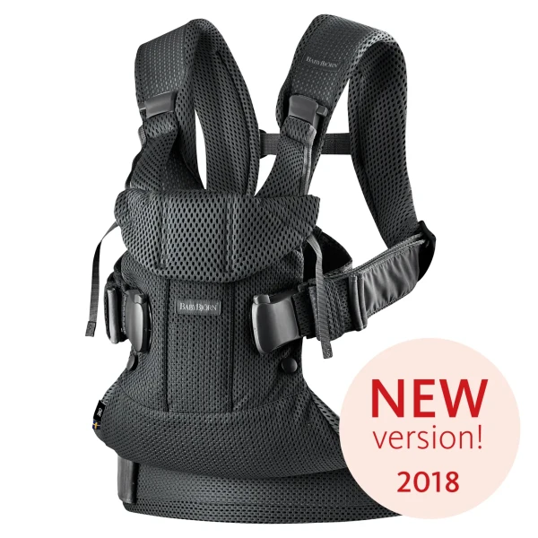 BABYBJORN ONE Ergonomické nosidlo Black 3D Mesh