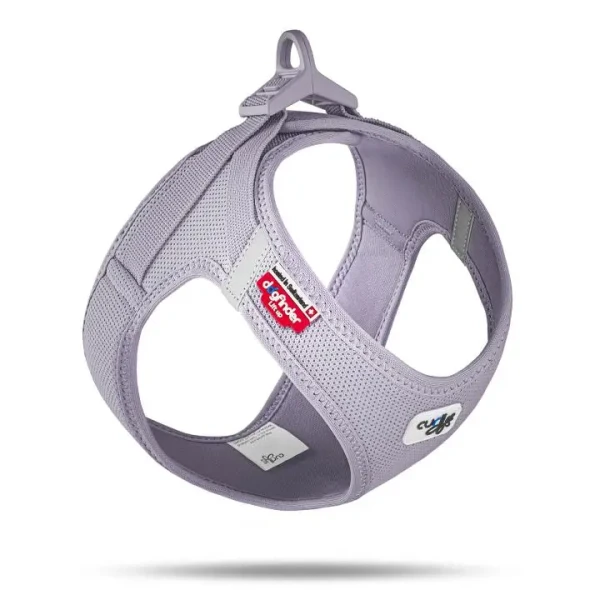 CURLI Postroj pre psov so sponou Air-Mesh Lilac 3XS, 1,5- 3 kg