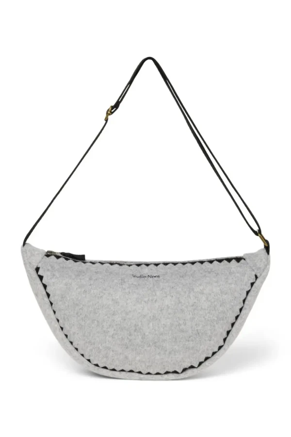 STUDIO NOOS - Vlnená Adult FANNY kabelka Grey