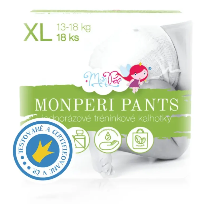 MonPeri jednorazové nohavičky 13-18 kg Pants XL