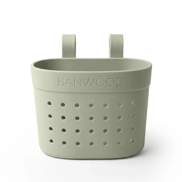Banwood košík Pin & Ride Olive