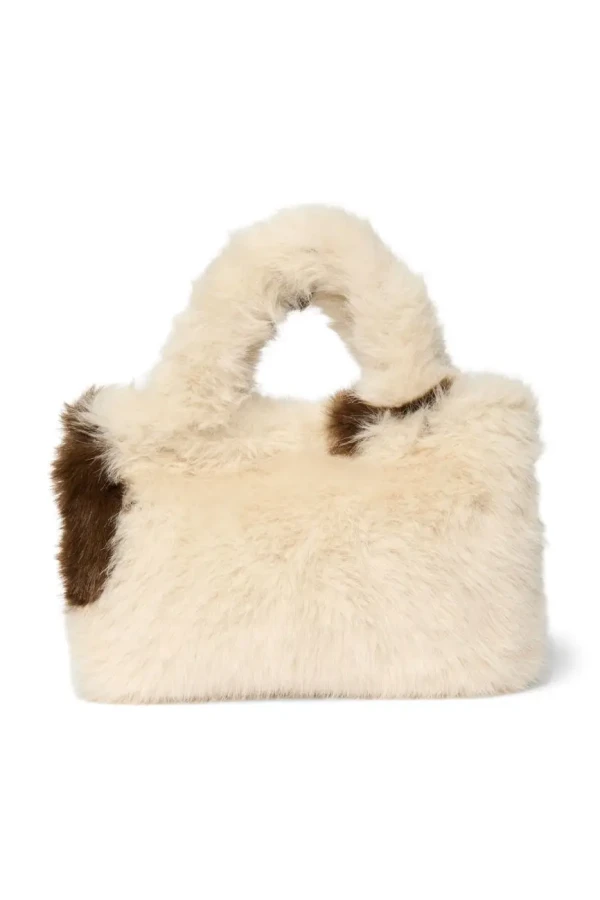 STUDIO NOOS - Faux Fur Mini Handbag Holy Cow