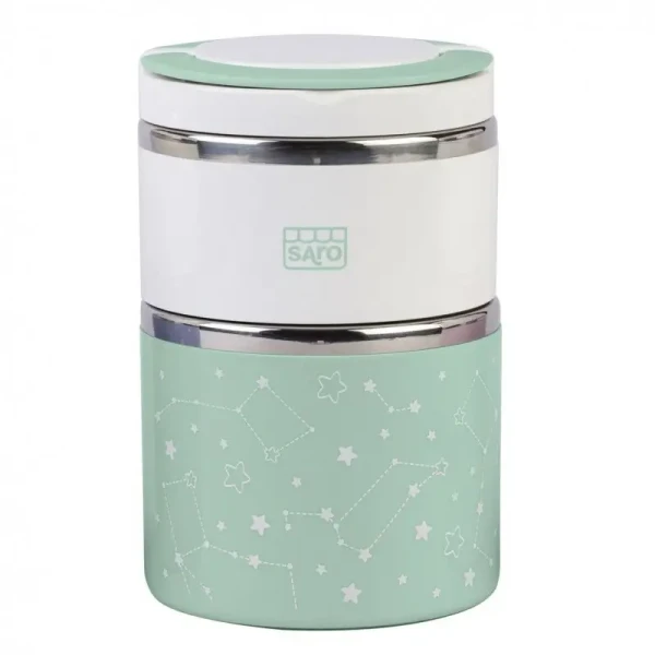 Saro Baby Nerezová termoska na jedlo 820ml Mint
