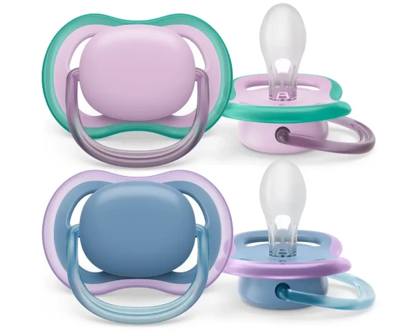 Philips AVENT Cumlík Ultra air neutral 6-18m dievča modrá 2ks