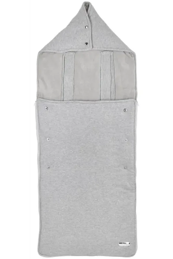 Meyco Fusak do kočíka basic - Grey melange