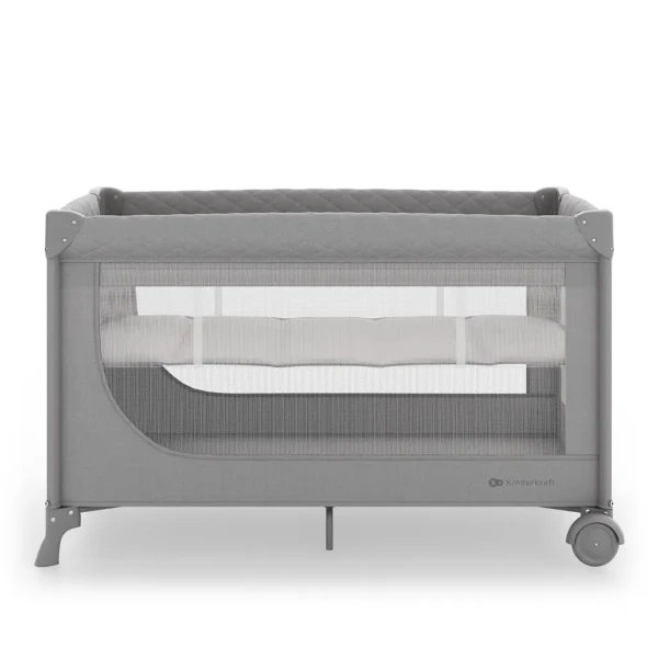 KINDERKRAFT Postieľka cestovná Leody Up Grey