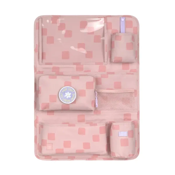 LÄSSIG Car Wrap-to-Go Pattern Party rose