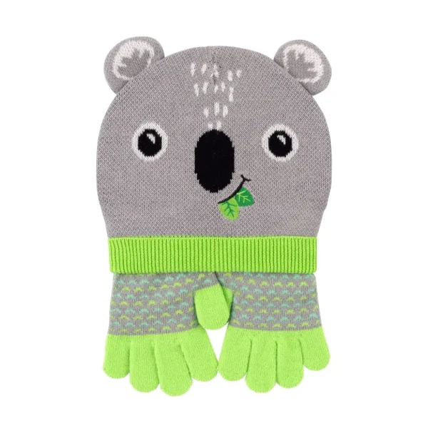 Zoocchini Set čiapka a rukavice Koala 1-3r