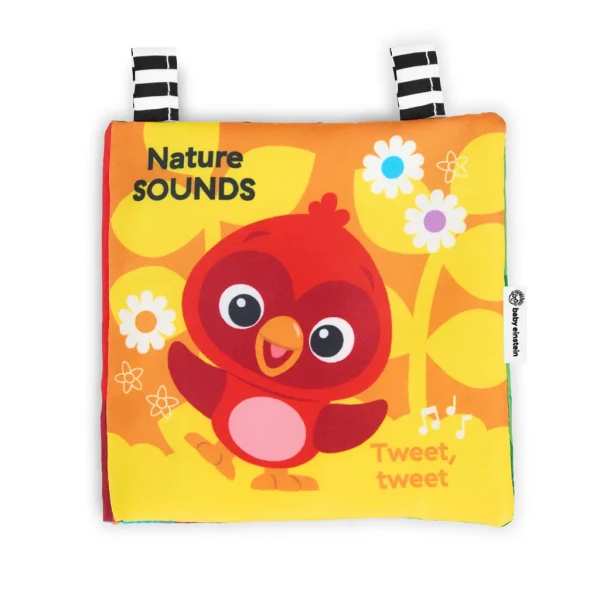 BABY EINSTEIN Kniha plná aktivít multisenzorická Nature Sounds™, 0m+