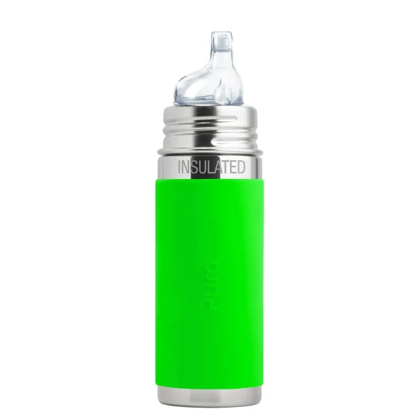 Pura® TERMO fľaša s náustkom 260ml zelená