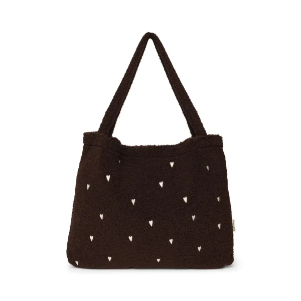 STUDIO NOOS - Teddy MOM BAG | Chocolate Hearts