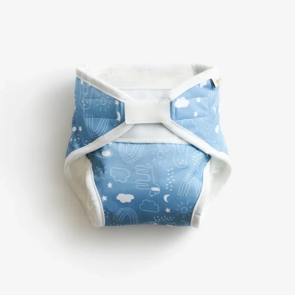 Vimse All-in-One Plienka, XS 2,5-5 kg, Rusty Blue Teddy