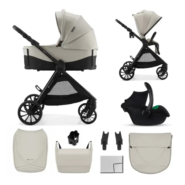 KINDERKRAFT Kočík kombinovaný Vesto 2 3v1 Beige
