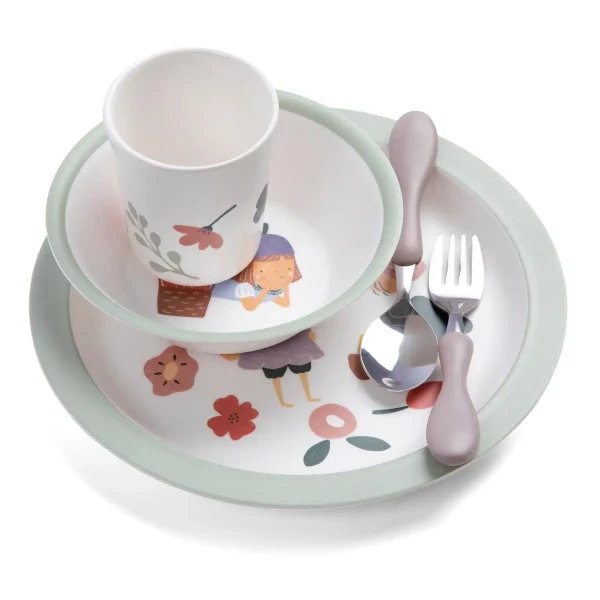 SEBRA Set melamínového riadu, Pixie Land