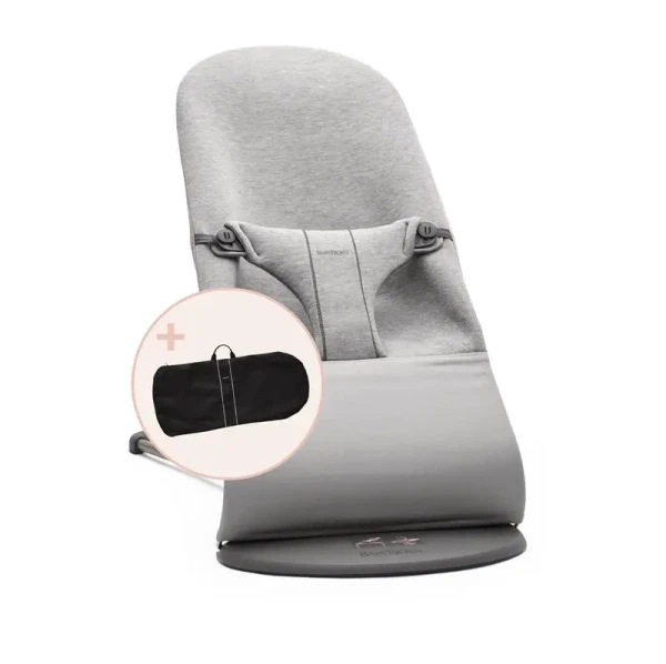 BABYBJORN Balance Bliss Light grey 3D Jersey + prepravná taška