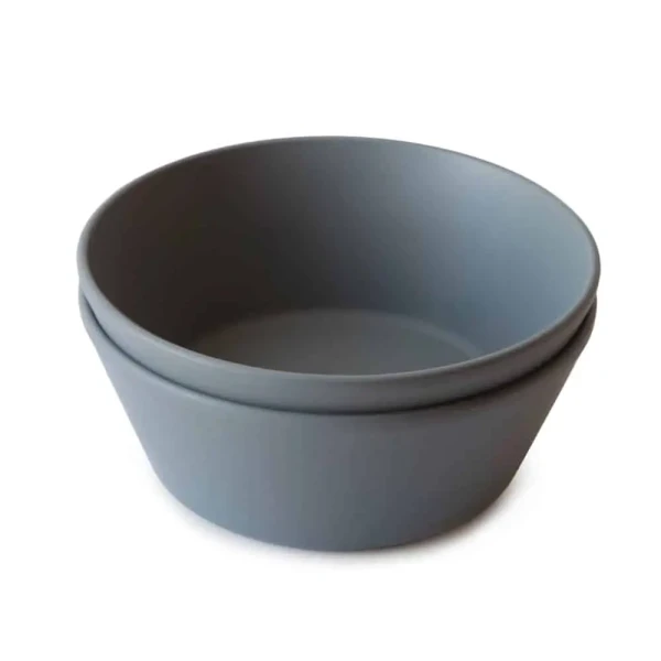 MUSHIE OKRÚHLE OBEDOVÉ MISKY - SMOKE