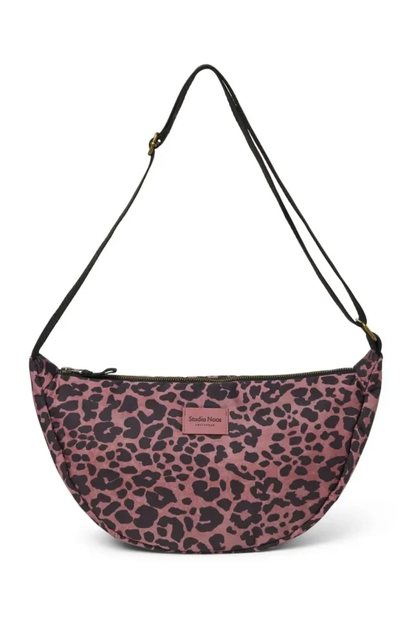 STUDIO NOOS - Puffy Adult FANNY kabelka Red Leopard