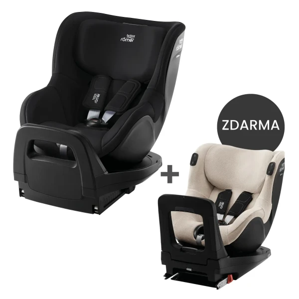 BRITAX Autosedačka Dualfix Pro + letný poťah v hodnote 53,50€ zadarmo, Space Black