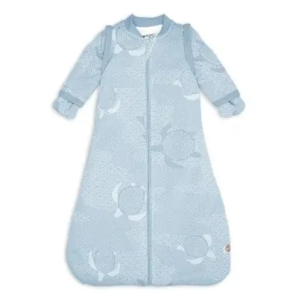 LODGER Spací vak s rukávmi Matcha Blue Fogg vel. 50/62