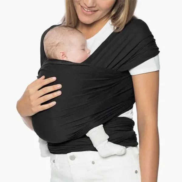 ERGOBABY  AURA WRAP/ŠATKA - PURE BLACK