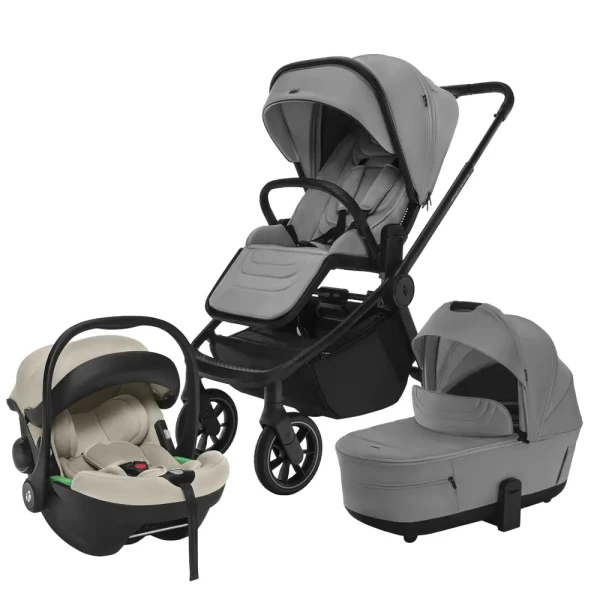 Zopa Set kočík Move Cross 5 + Hlboká vanička Move XL 5 + autosedačka XM podľa vlastného výberu, Shade Grey