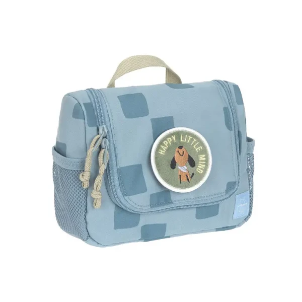 LÄSSIG Mini kozmetická taštička Pattern Party blue