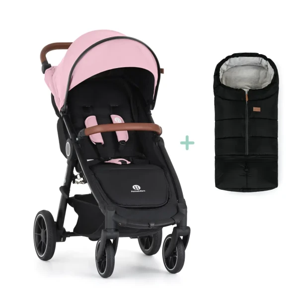 PETITE&MARS Kočík športový Street 2 RWS Oak Rose Pink  + PETITE&MARS fusak Jibot ZADARMO
