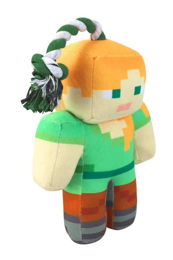 MINECRAFT Hračka pre psov s lanom Alex