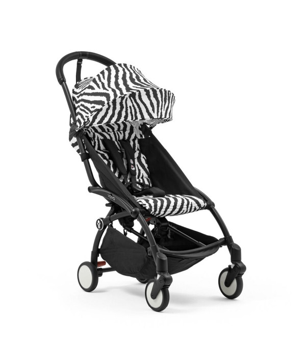 STOKKE® YOYO³ športový kočík 6+ Black/Zebra