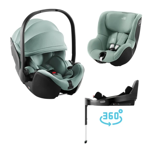 BRITAX Autosedačka set Baby-Safe Pro + Vario Base 5Z + autosedačka Dualfix 5z, Jade Green