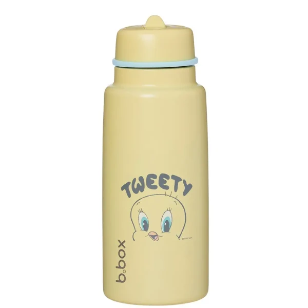 B.BOX Nerezová termofľaša so slamkou 1l - Looney Tunes