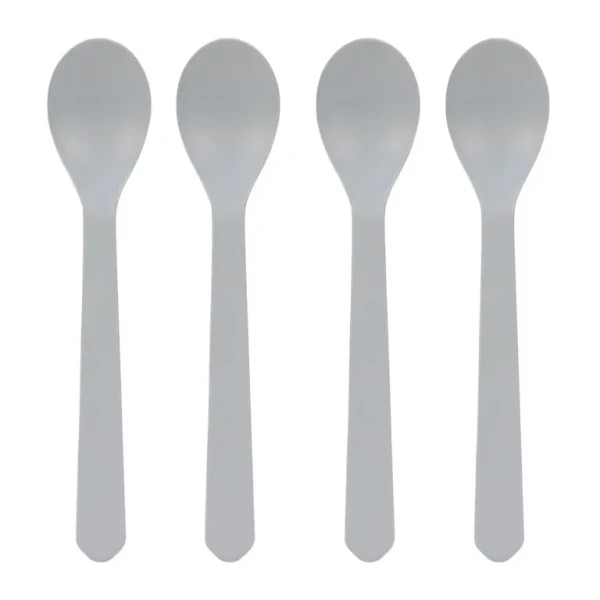 Lässig detské lyžičky Spoon Set Geo 4pc grey-blue