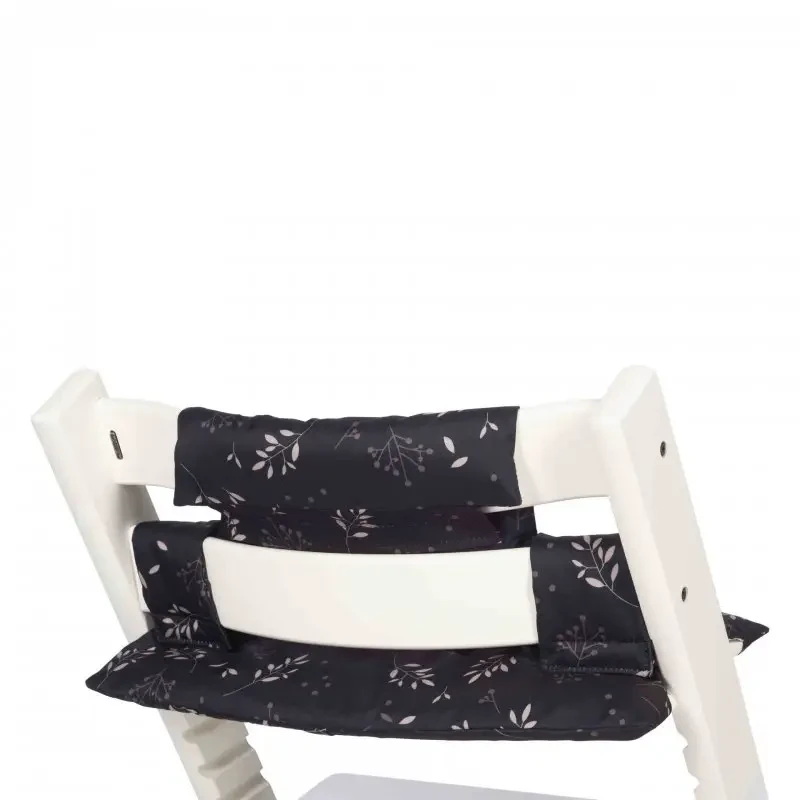 Dooky Výplň do stoličky Seat Cushion Set Romantic Leaves Black