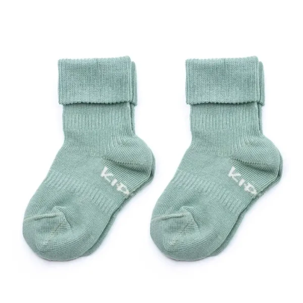KipKep Detské ponožky Stay-on-Socks 6-12m 2páry Pale Green