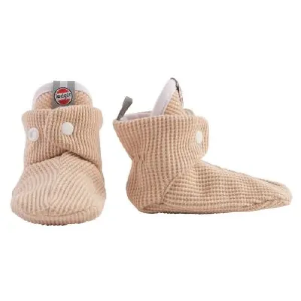 LODGER Bavlnené papuče Ciumbelle Linen 0 - 3 mesiace