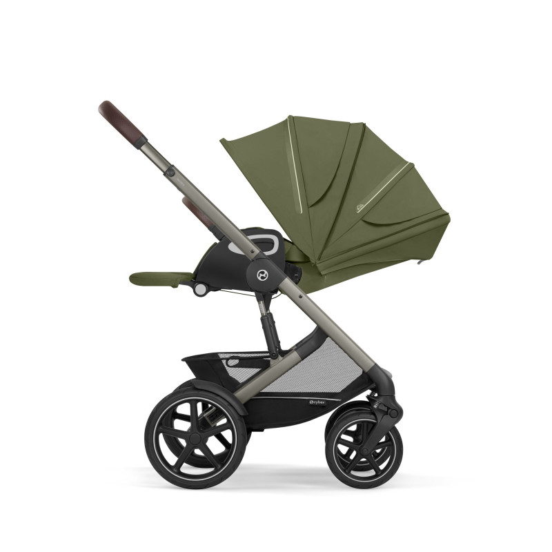 CYBEX TALOS S LUX Moss Green - taupe rám