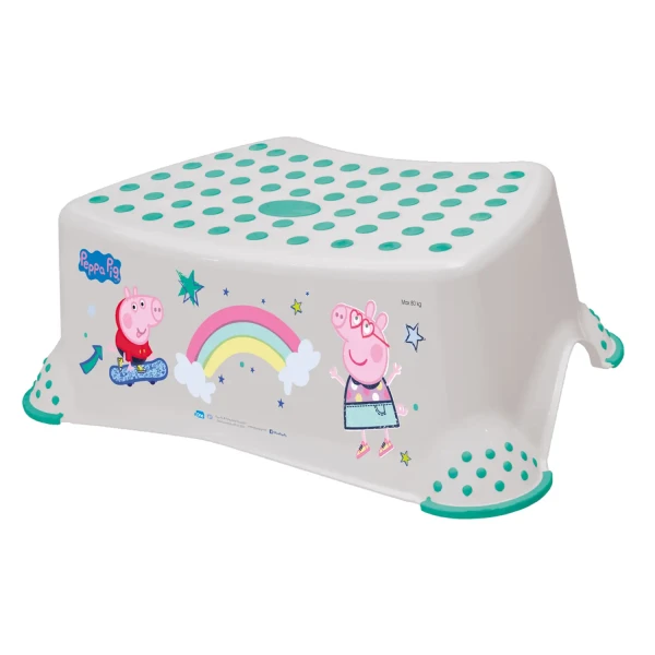 KEEEPER Stupienok k WC/umývadlu Peppa Šedá