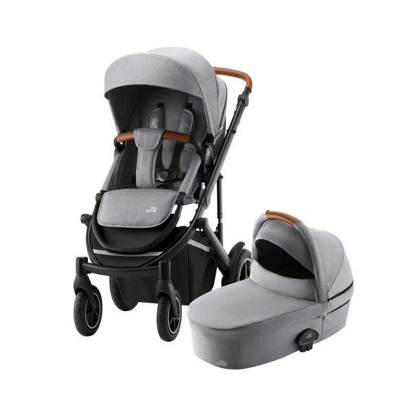 BRITAX RÖMER Set kočík Smile 4 + hlboká vanička, Frost Grey