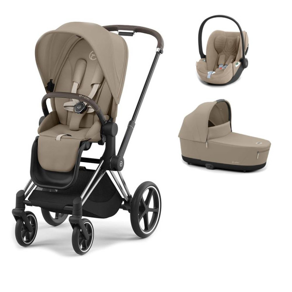 CYBEX PRIAM 3-kombinácia CHROME BROWN Cozy Beige