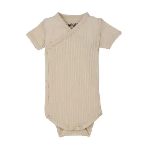 LODGER Body Romper SS Seersucker Birch 74