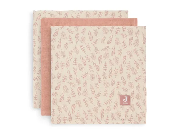 Jollein Plienky 3 ks 70x70 cm Meadow Rosewood
