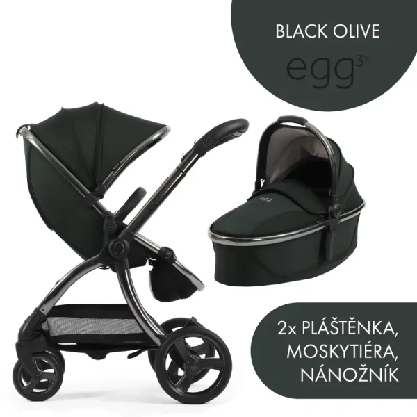 BabyStyle Egg3 set 2 v 1 - Black Olive 2025